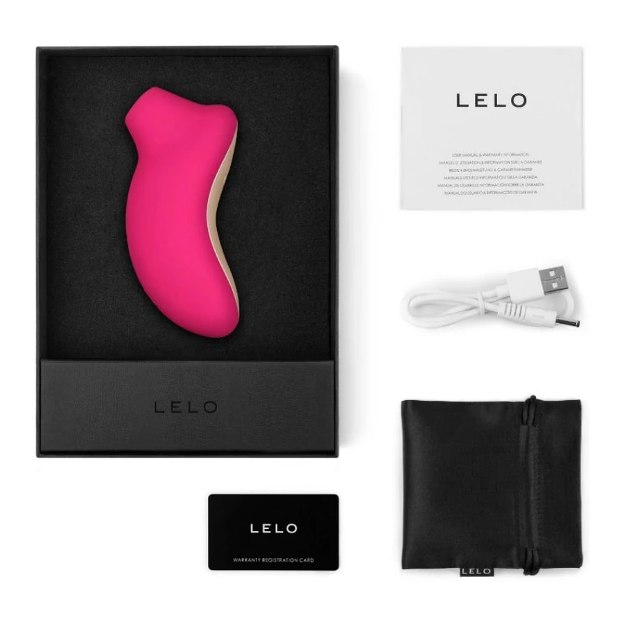 LELO - CLITORIS STIMULATOR SONA FUCHSIA COLOR | Pasio